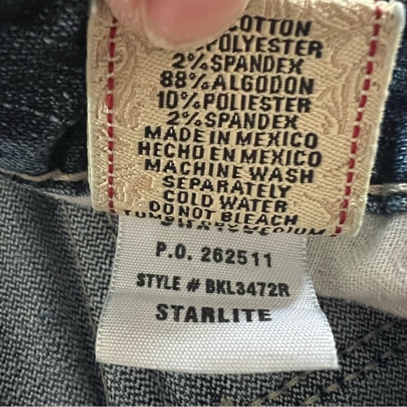 Buckle BKE Starlite Womens 28x31.5 Low Rise Denim
Jeans Stretch Medium Wash - Picture 11 of 11